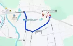 Zdjęcie do Zmiana w tymczasowej organizacji ruchu, ul. Kołobrzeska...